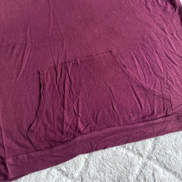 Brandy Melville | Maroon Layla Hoodie | Size One Size - Picture 5 of 11